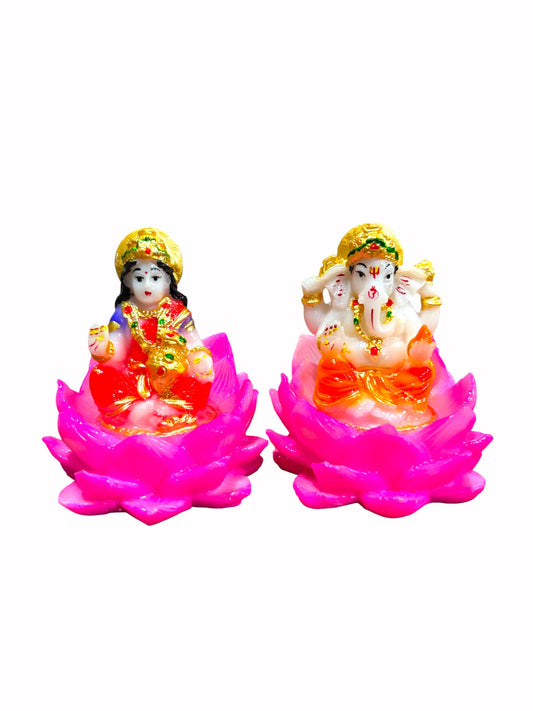 LakshmiGanesh '2 Inch' (Pure Marble Dust)