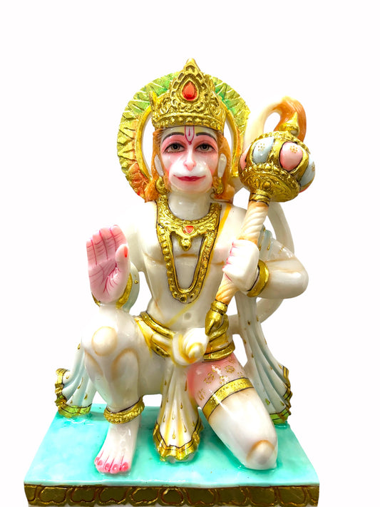 Hanuman '12 inch' (Pure Marble)