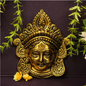 Devi Mata Face Decor Showpiece – Premium Antique Finish Spiritual Decoration