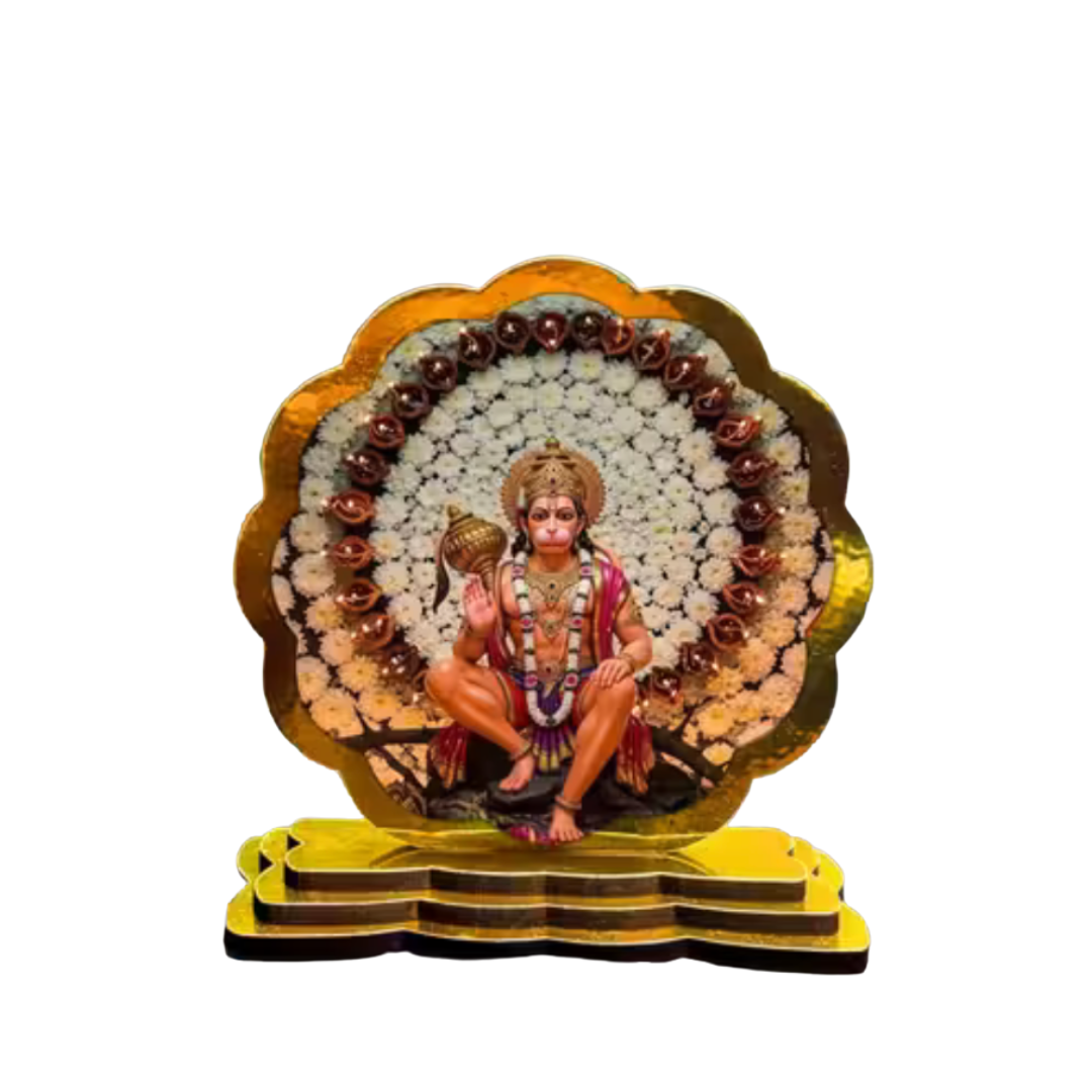 Hanuman Ji Car Dashboard Murti
