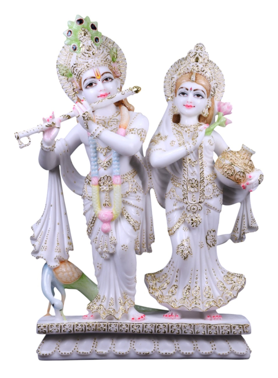 Radha Krishna 27 inch 'Pure Marble'