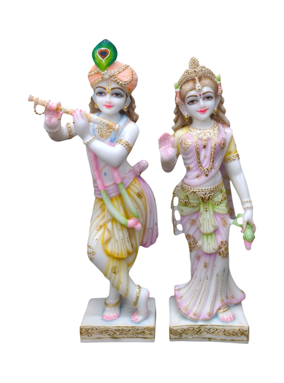 Radha Krishna 27 inch 'Pure Marble'