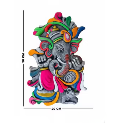 Handcrafted Lord Ganesha Decorative Idol – 30 cm x 20 cm
