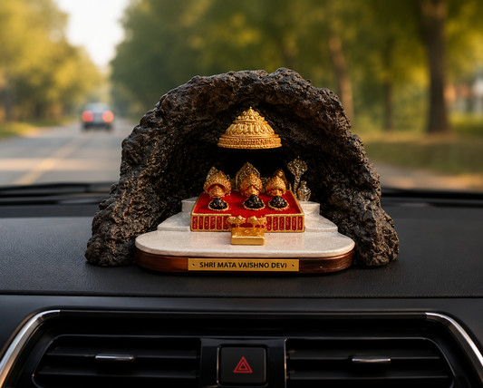 Shri Mata Vaishno Devi Auto-Armaturenbrett-Idol