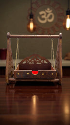 Jhula for God Idols  'Handcrafted Wooden'