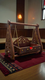 Jhula for God Idols  'Handcrafted Wooden'