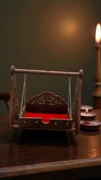 Jhula for God Idols  'Handcrafted Wooden'