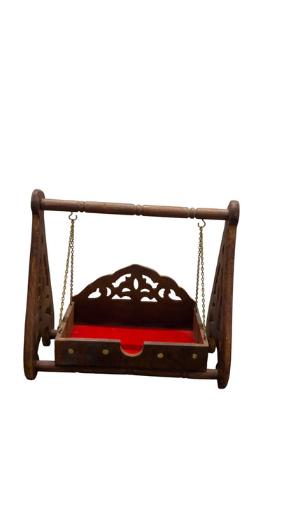 Jhula for God Idols  'Handcrafted Wooden'