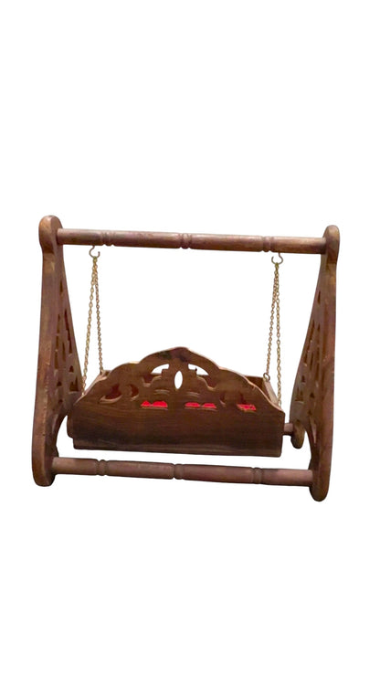 Jhula for God Idols  'Handcrafted Wooden'