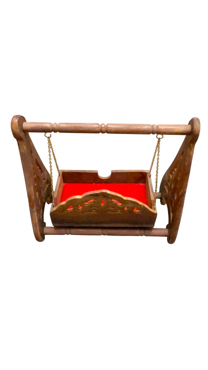 Jhula for God Idols  'Handcrafted Wooden'
