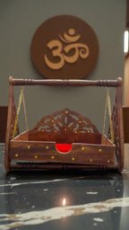 Jhula for God Idols  'Handcrafted Wooden'