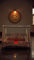 Jhula for God Idols  'Handcrafted Wooden'