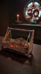 Jhula for God Idols  'Handcrafted Wooden'
