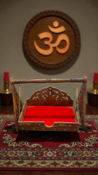 Jhula for God Idols  'Handcrafted Wooden'