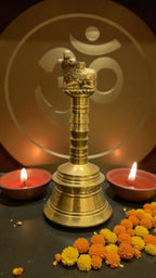 Pure Brass Nandi Pooja Bell