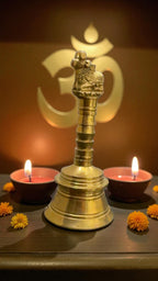 Pure Brass Nandi Pooja Bell