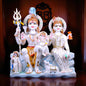 Shiv Parivar 24 inch 'Pure Marble'