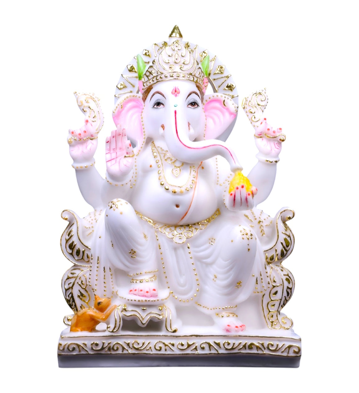 Lord Ganesha '24 Inch' (Pure Marble)