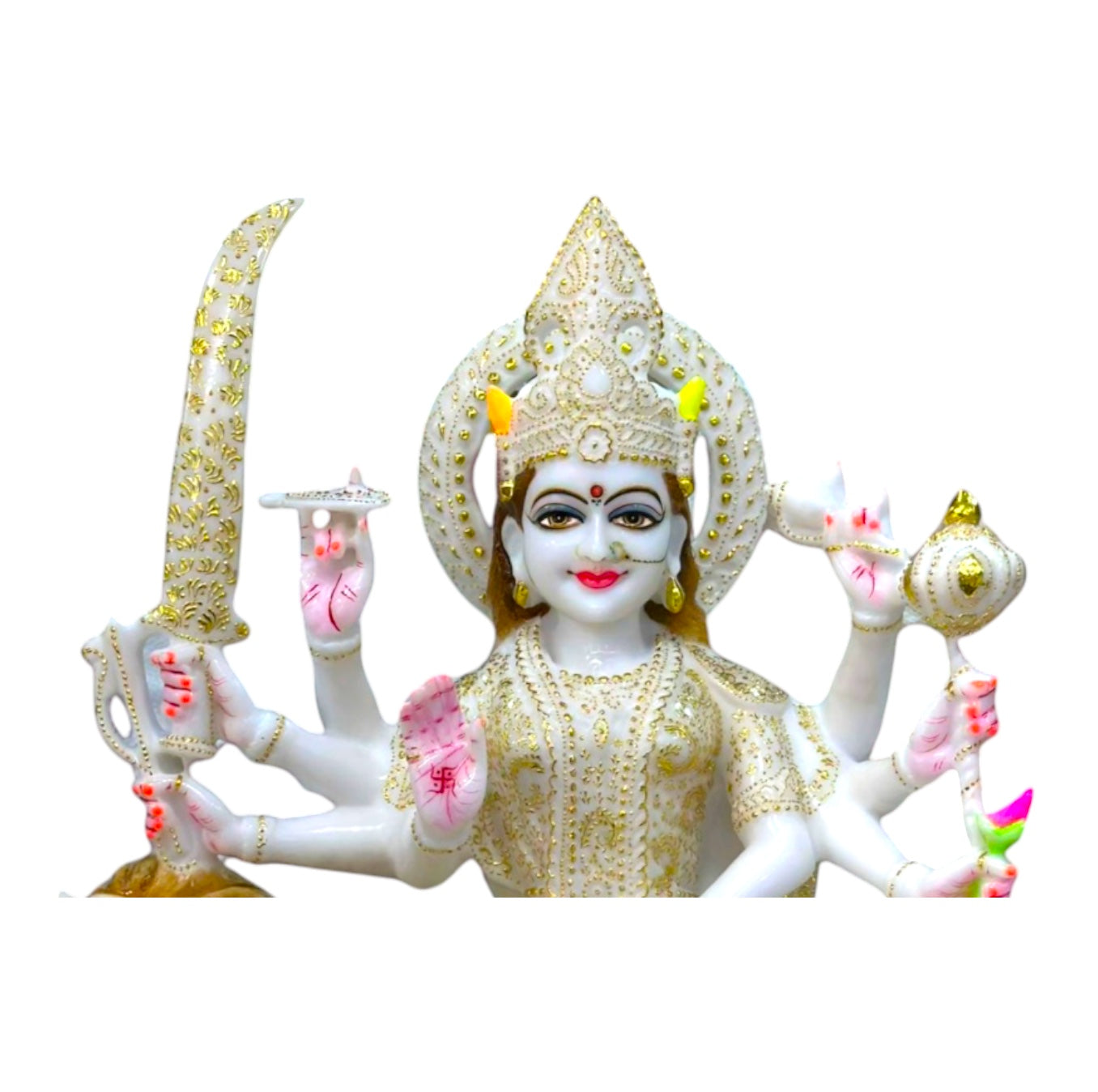 Durga Maa 24 inch 'Pure Marble'