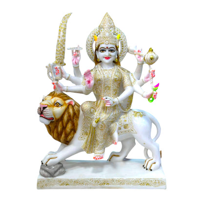 Durga Maa 24 inch 'Pure Marble'