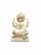Goddess Lakshmi '7 Inch' (Pure Marbe)