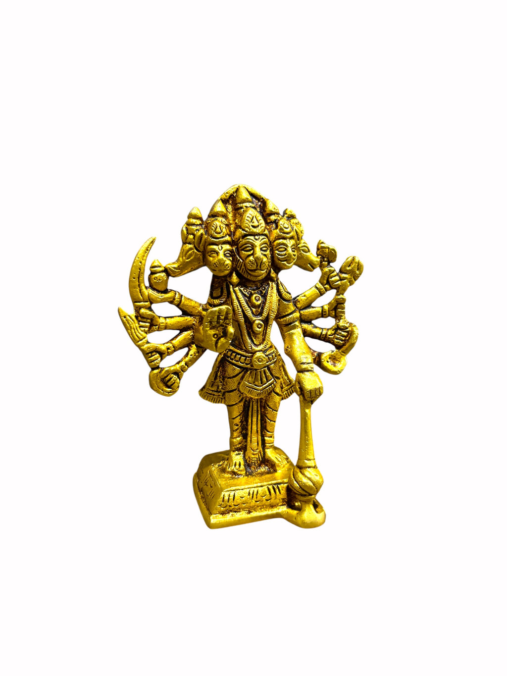 Panchmukhi Hanuman '6 inch' (Pure Brass)