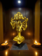 Panchmukhi Hanuman '6 inch' (Pure Brass)