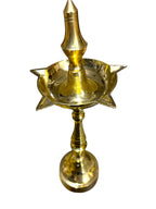 Diya Stand '18 Inch' (Pure Brass)