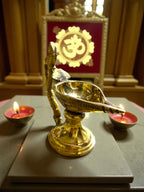 Aarti Diya(Pure Brass)