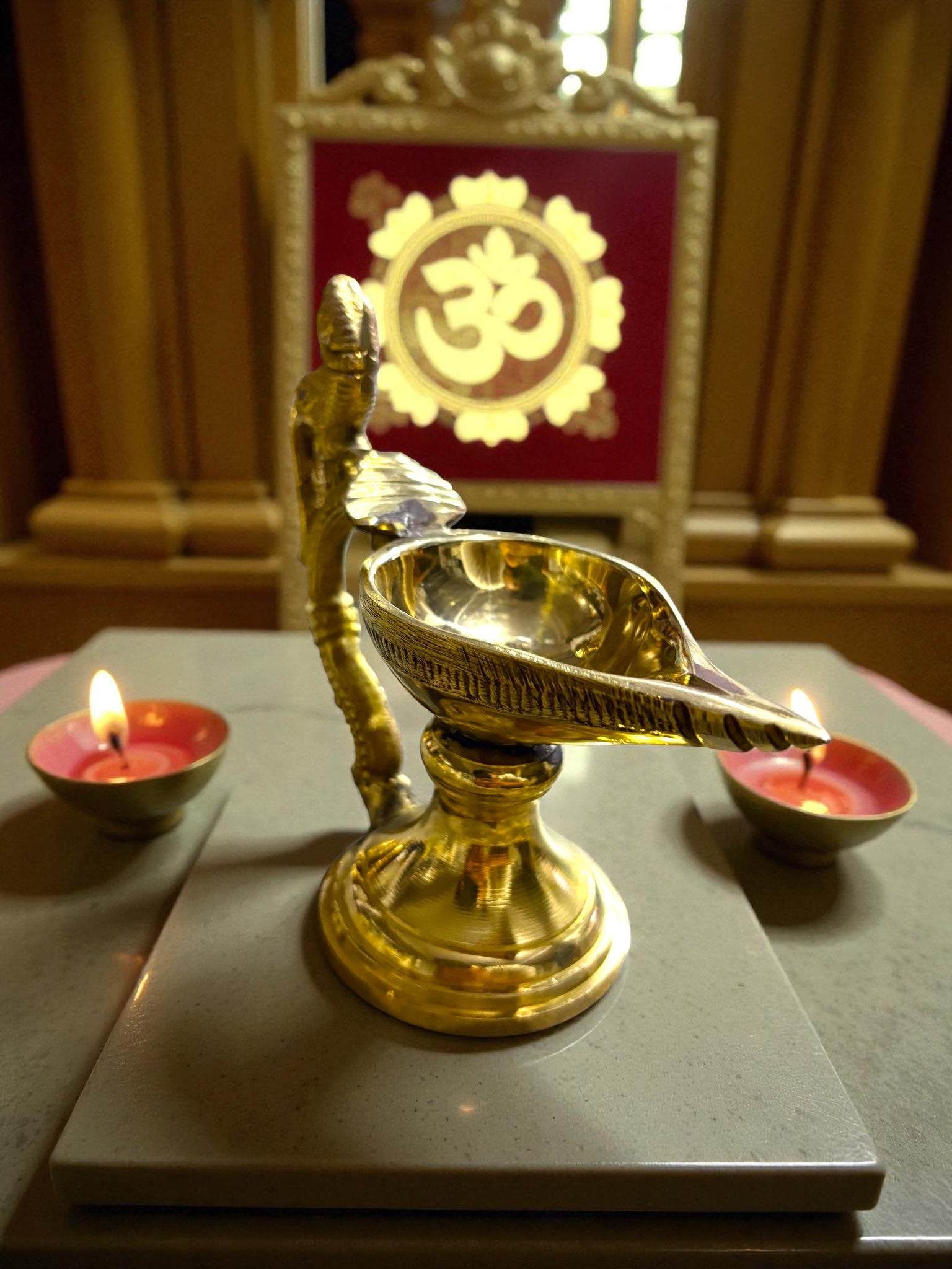 Aarti Diya(Pure Brass)