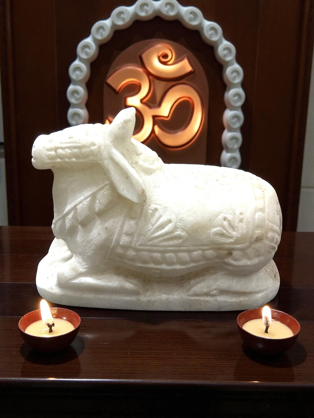 Nandi Unpainted '10 Inch' (Pure Marble)