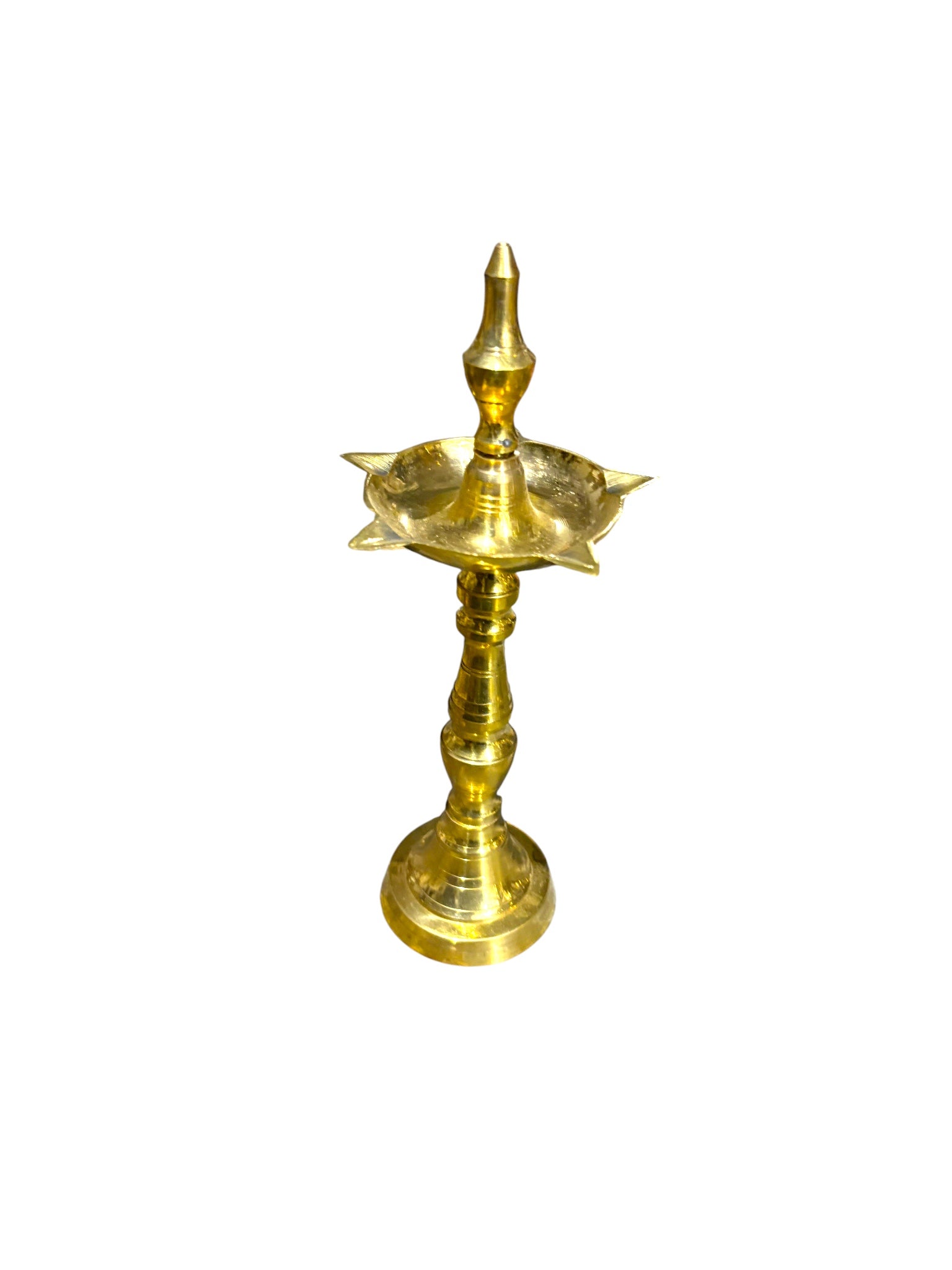 Diya Stand '7Inch' (Pure Brass)