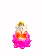 LakshmiGanesh '2 Inch' (Pure Marble Dust)