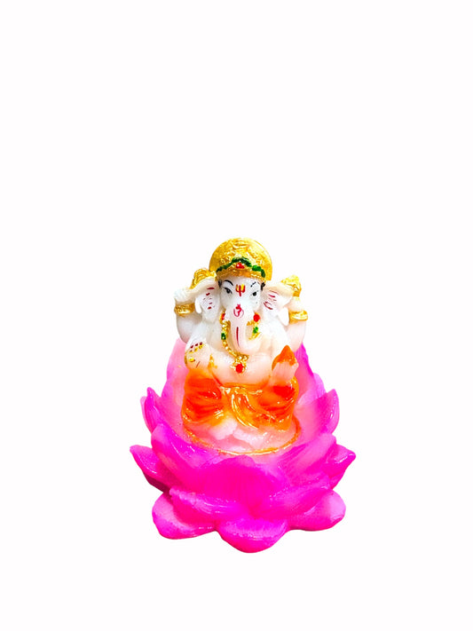 Lord Ganesha '2 Inch' (Pure Marble Dust)