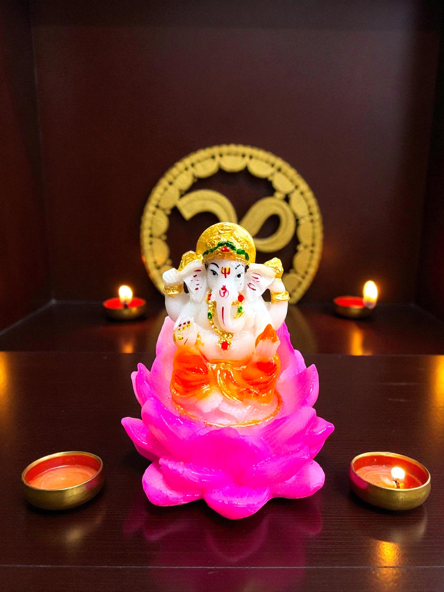 Lord Ganesha '2 Inch' (Pure Marble Dust)