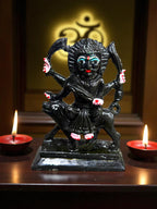 Kaal Bhairav '6Inch' (Pure Black Marble)