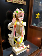 Lord Krishna '9inch' (Pure Marble)