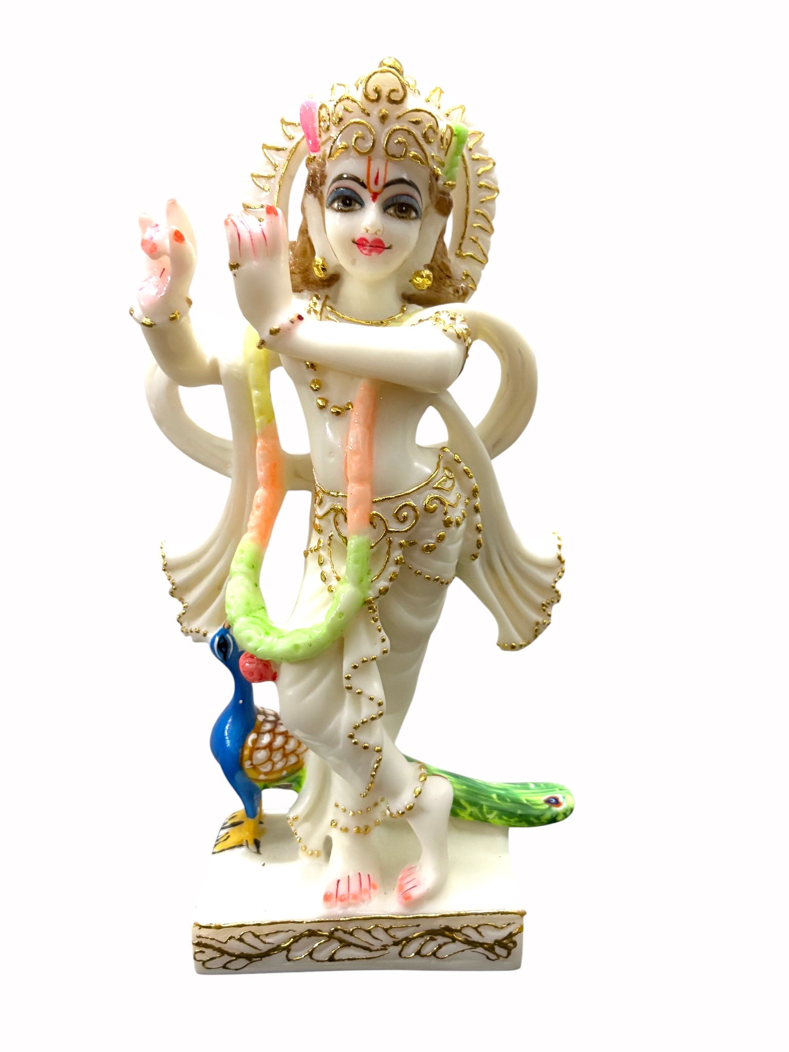 Lord Krishna '9inch' (Pure Marble)