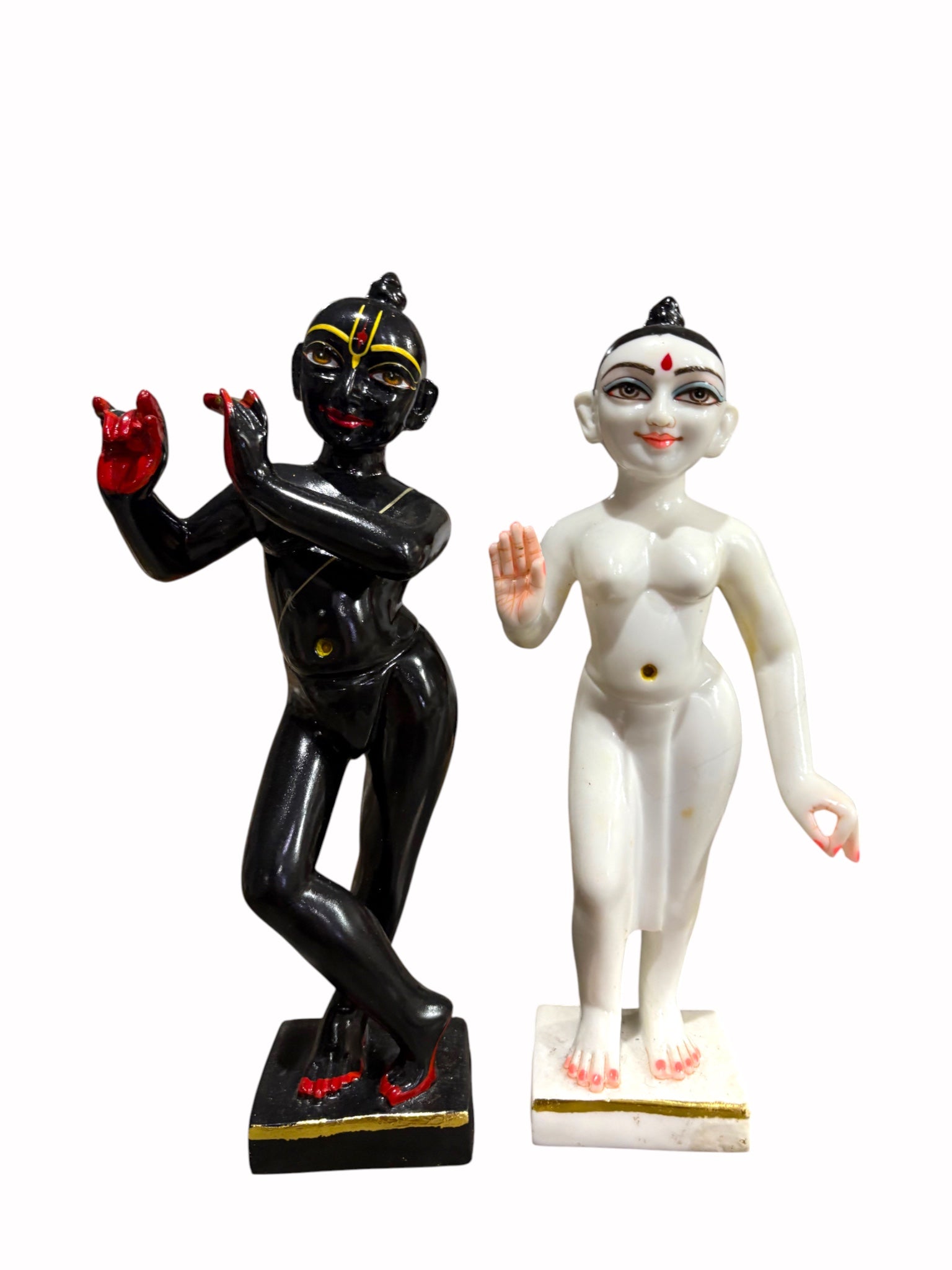 RadhaKrishna '12 Inch' (Pure Marble)