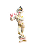 ISKCON Radha Krishna  '12 Inch' (Pure Marble)