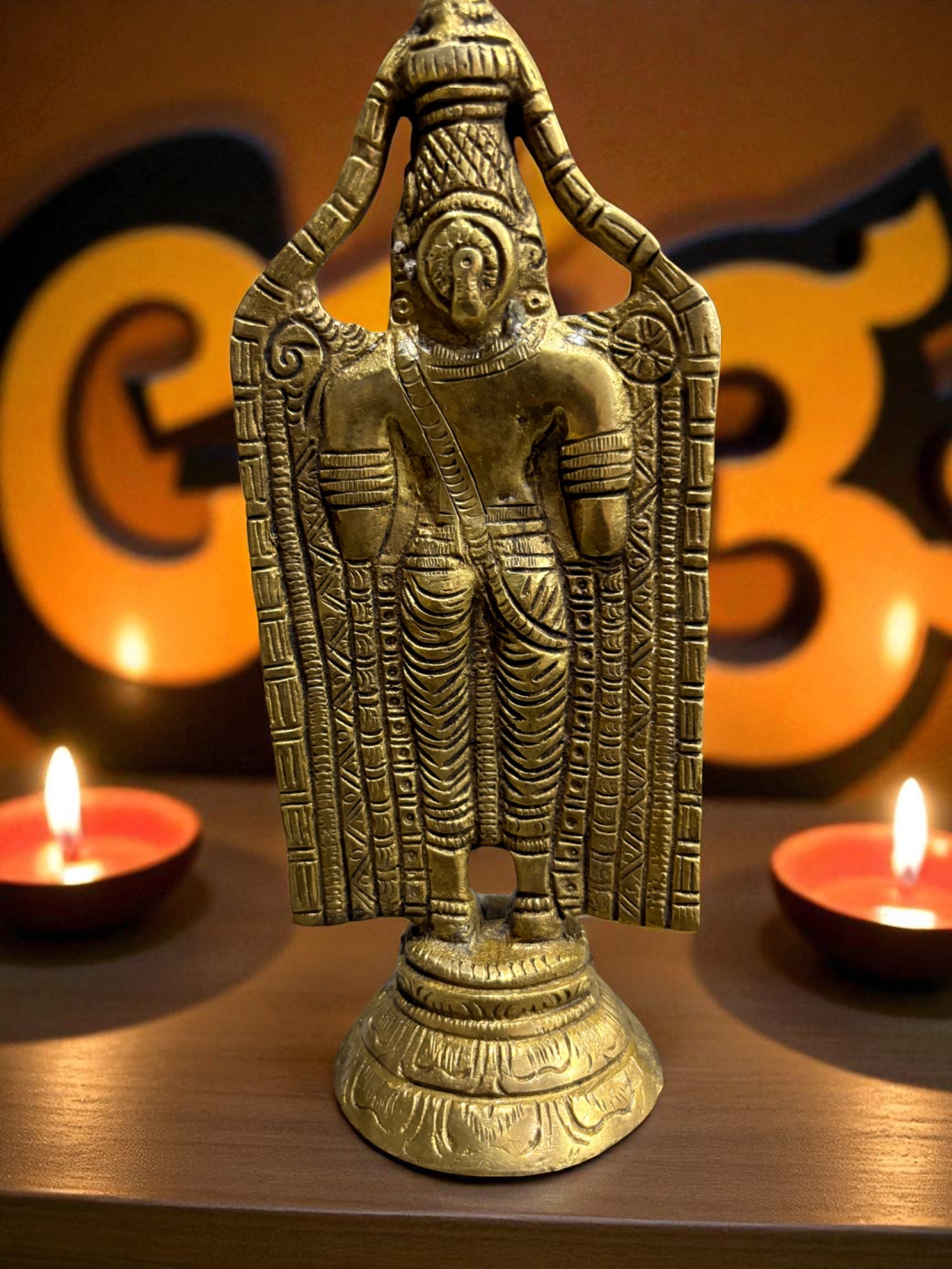 Lord Venkateswara '9 Inch' (Pure Brass)