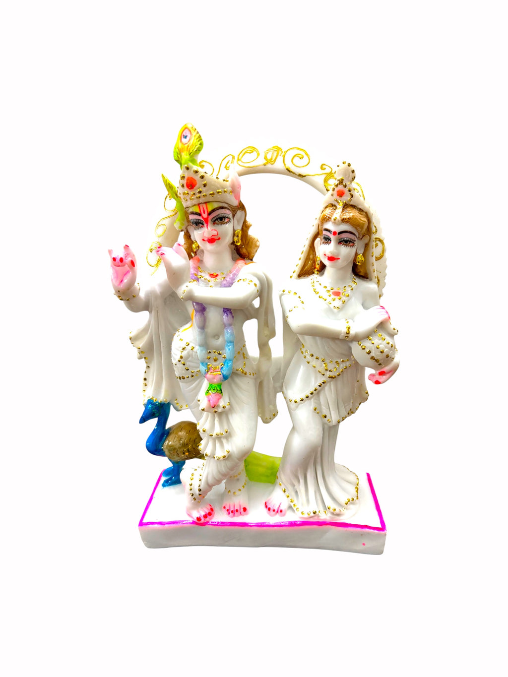 RadhaKrishna '12 Inch' (Pure Marble)