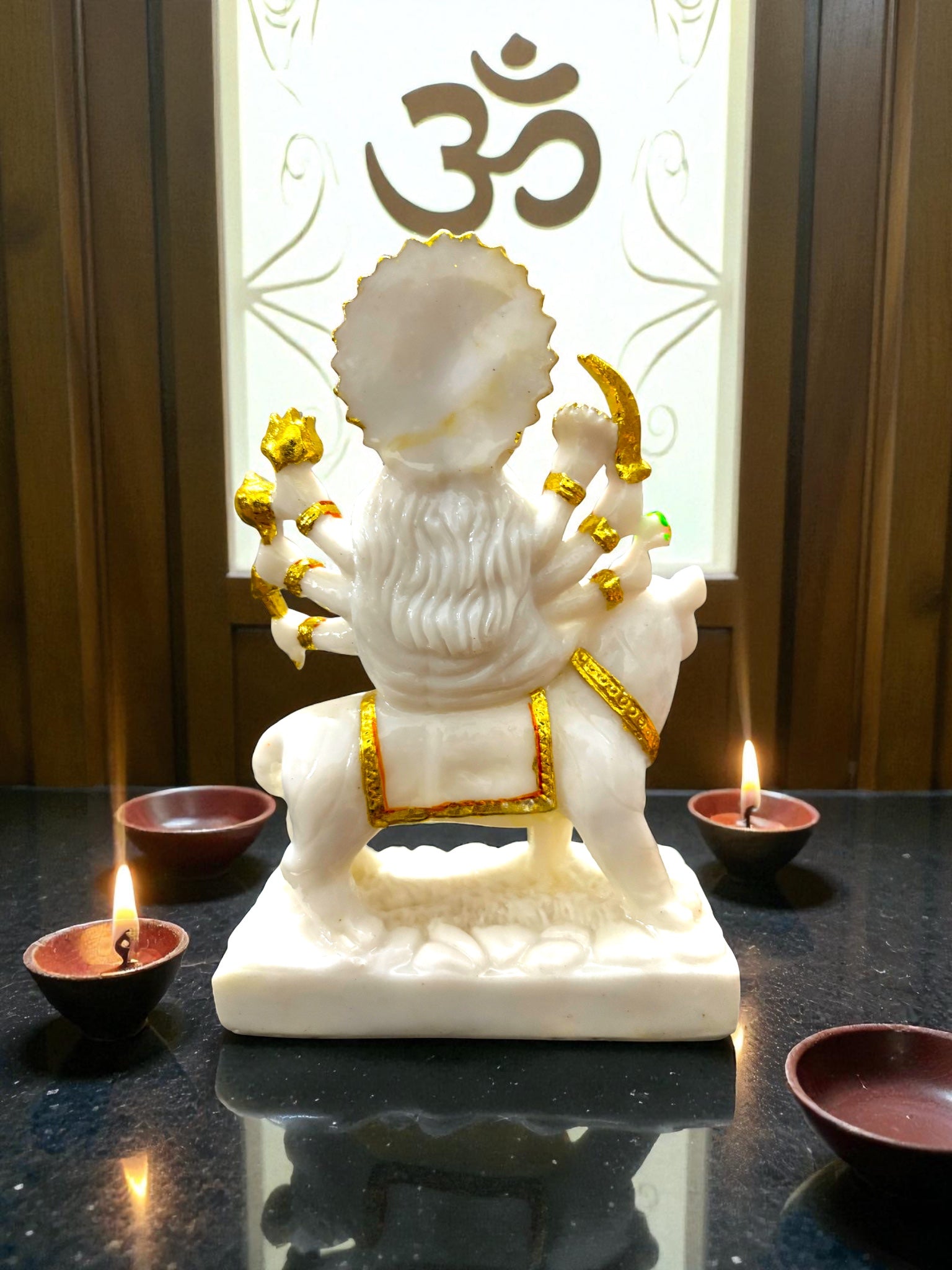 Maa Durga '6Inch' (Pure Marble Dust)