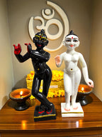 RadhaKrishna '12 Inch' (Pure Marble)