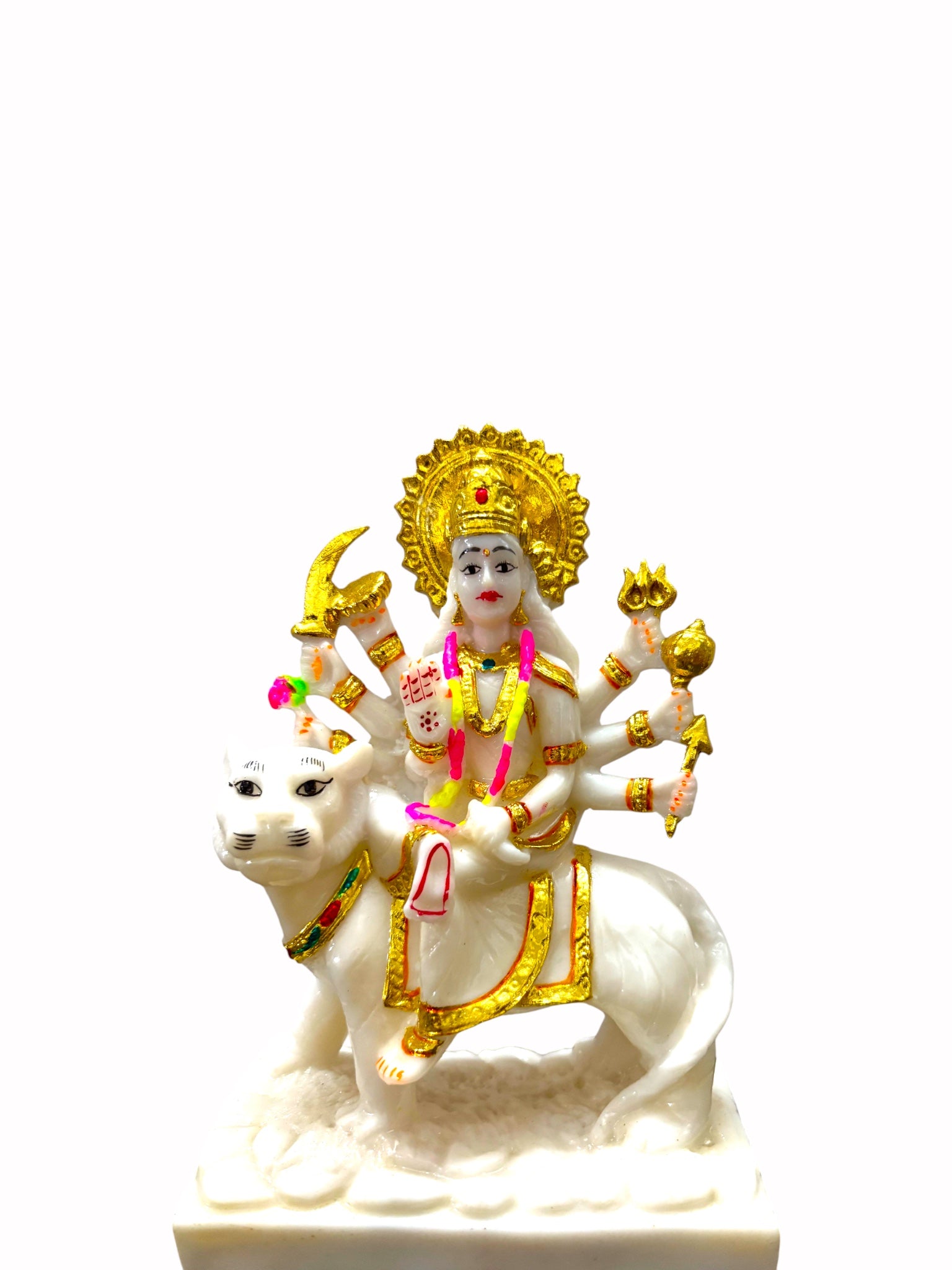 Maa Durga '6Inch' (Pure Marble Dust)