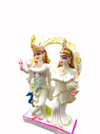 RadhaKrishna '12 Inch' (Pure Marble)