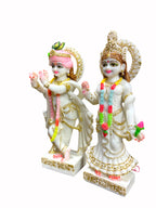 RadhaKrishna '9 Inch' (Pure Marble)