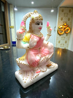 Goddess Lakshmi '4 Inch' (Pure Marble)