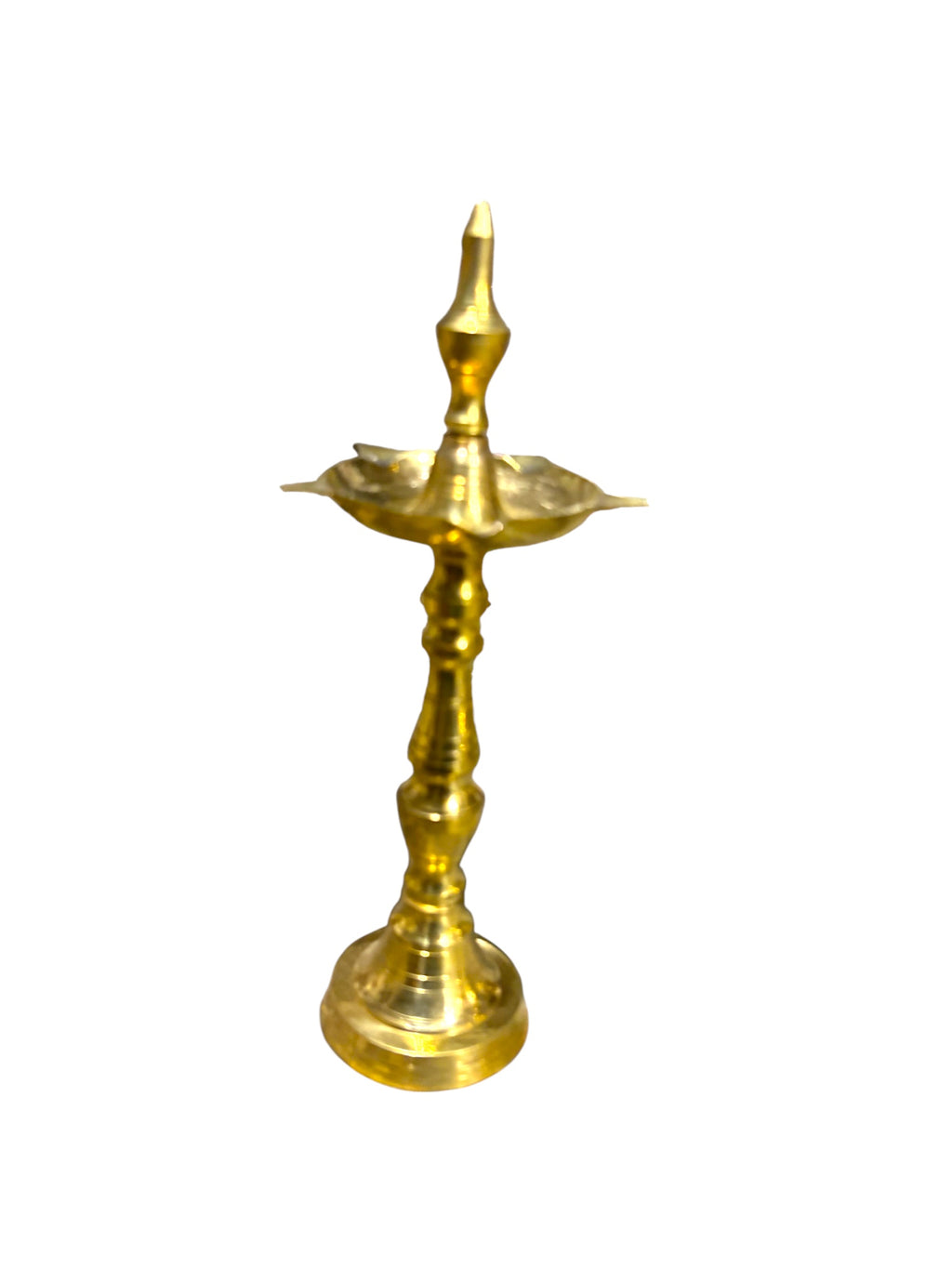 Diya Stand '7Inch' (Pure Brass)