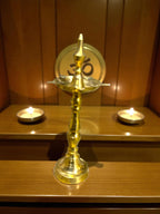 Diya Stand '7Inch' (Pure Brass)